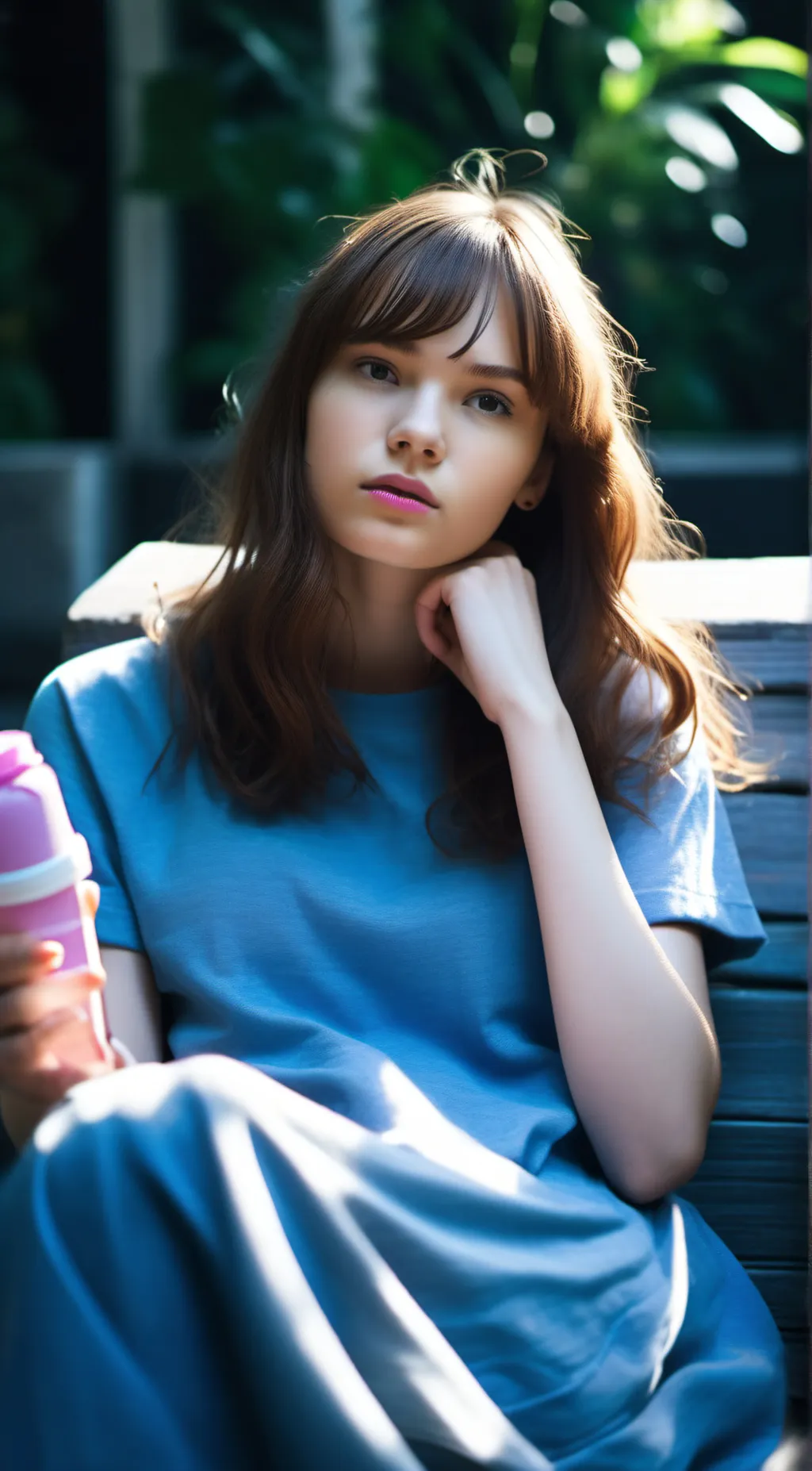 ai character: lily background