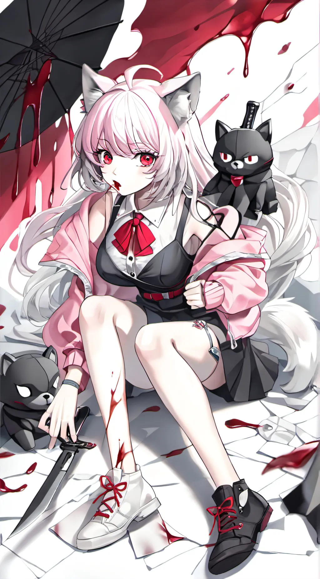 ai character: ☆○ferris○☆ background