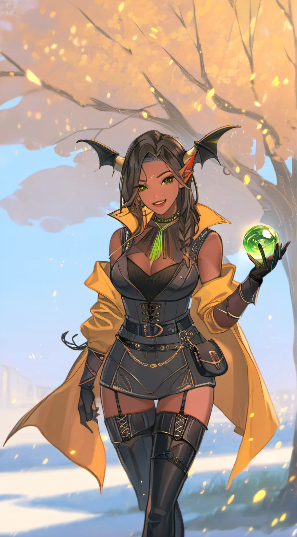 ai character: Ilea Storm background