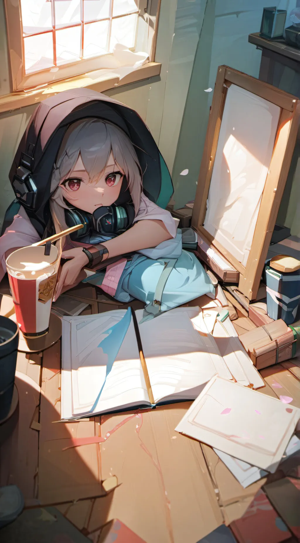 ai character: Jacob  background