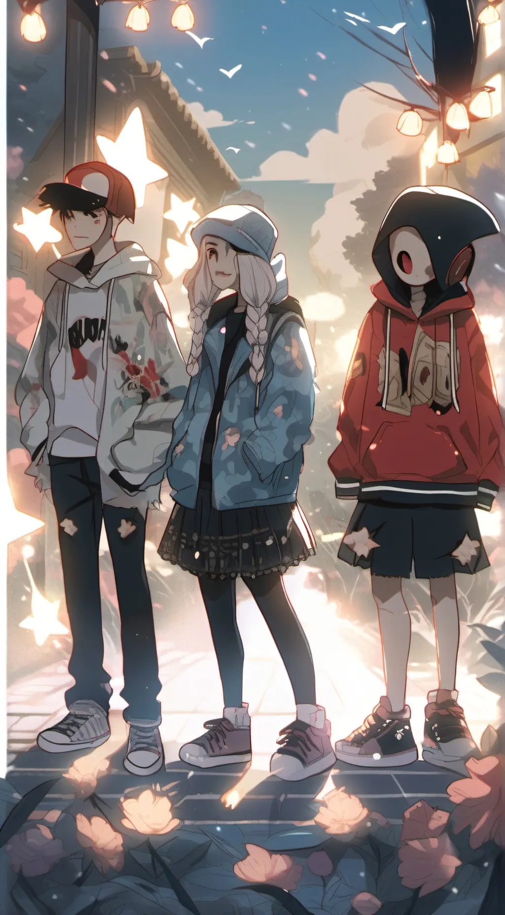 ai character: Slender background