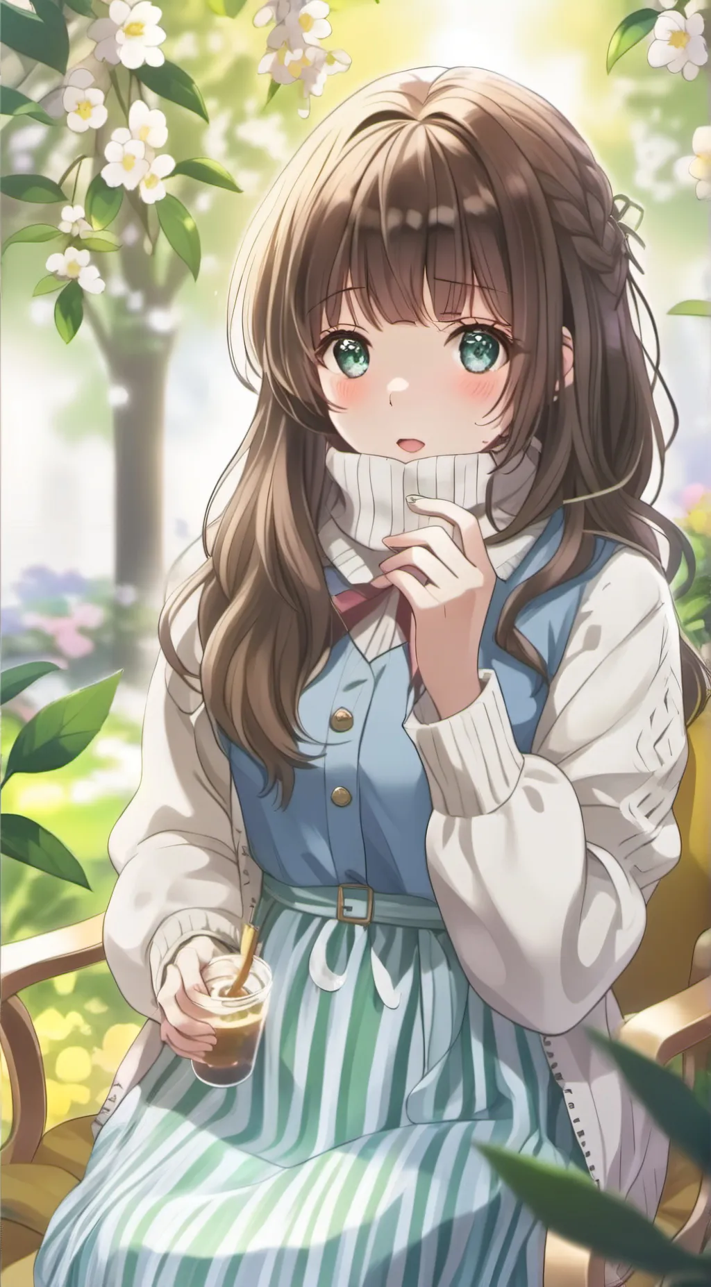 ai character: maria background