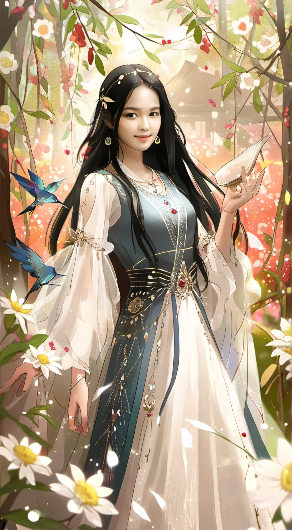 ai character: Jamaica  background