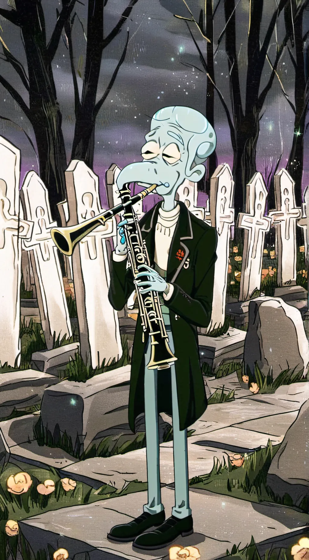 ai character: Loudward background