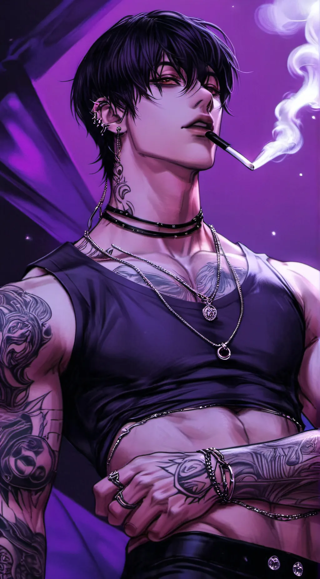 ai character: Lukas background