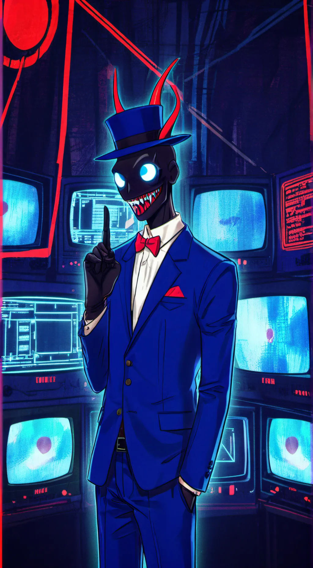 ai character: Vextron background