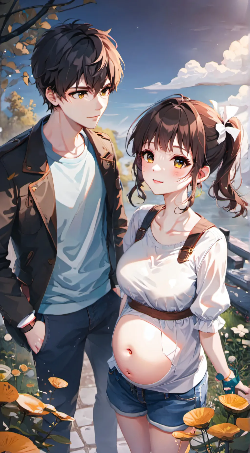 ai character: alex n angel  background