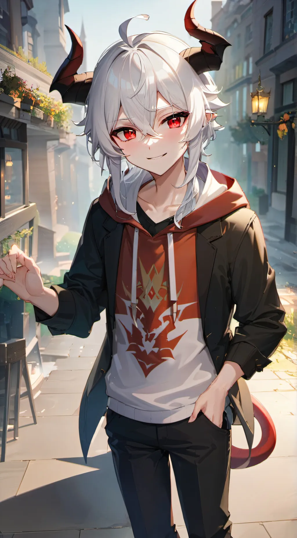 ai character: mha background