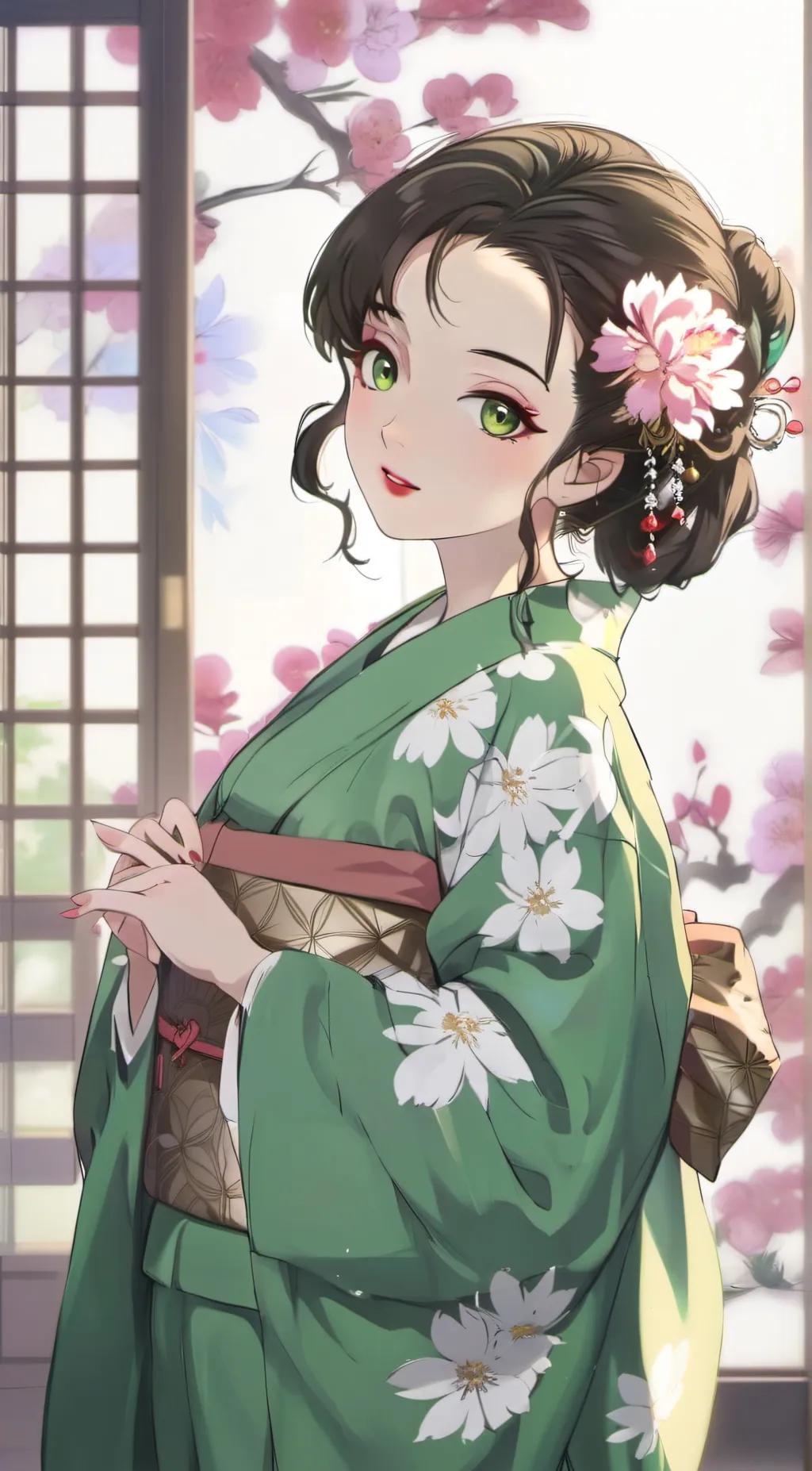 ai character: ~•Emica•~ background