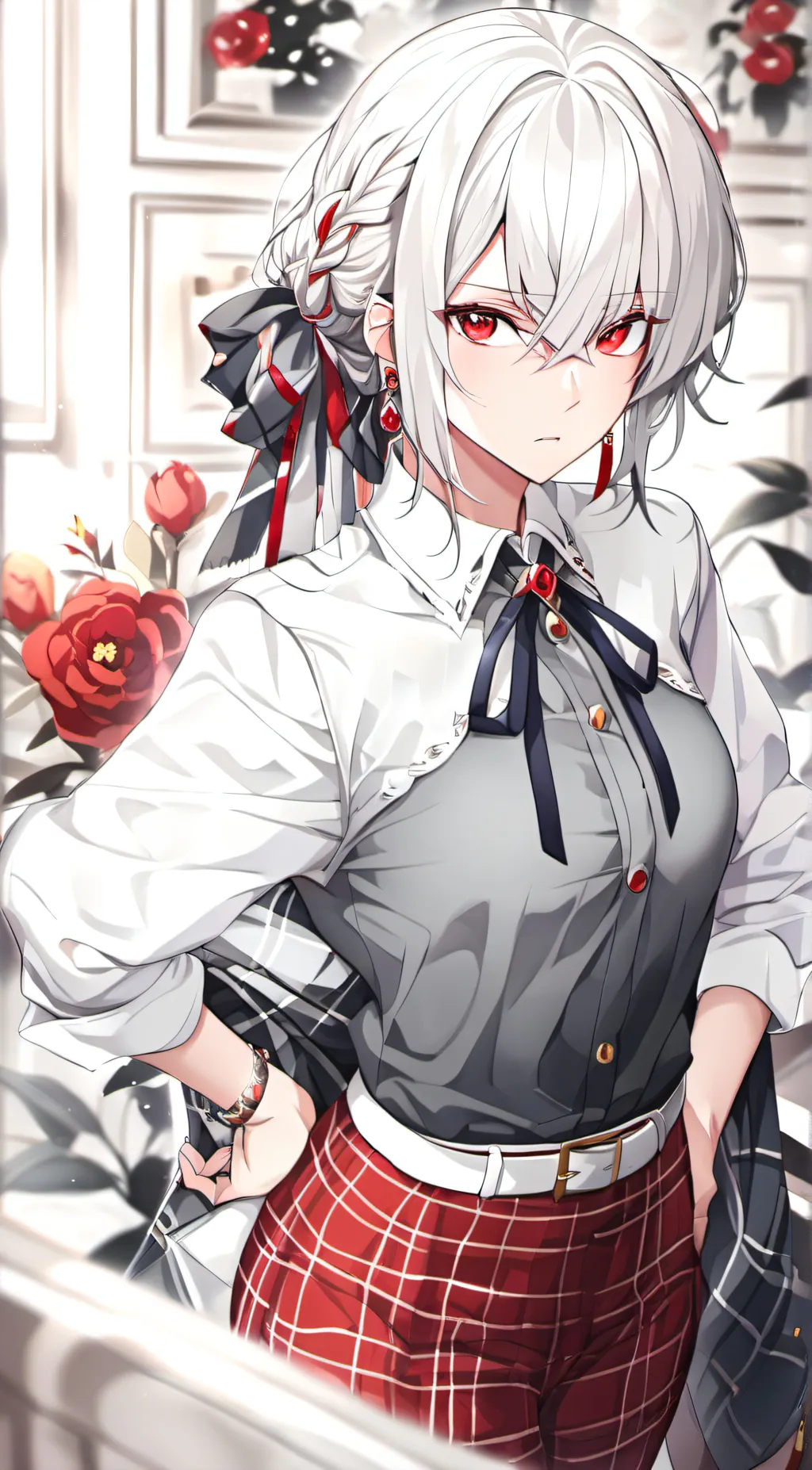 ai character: Maki background