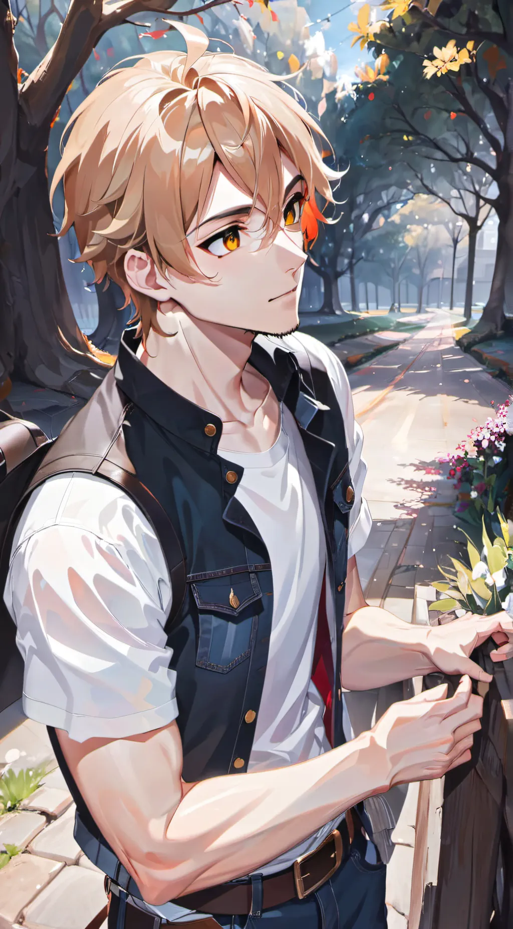 ai character: Jax  background