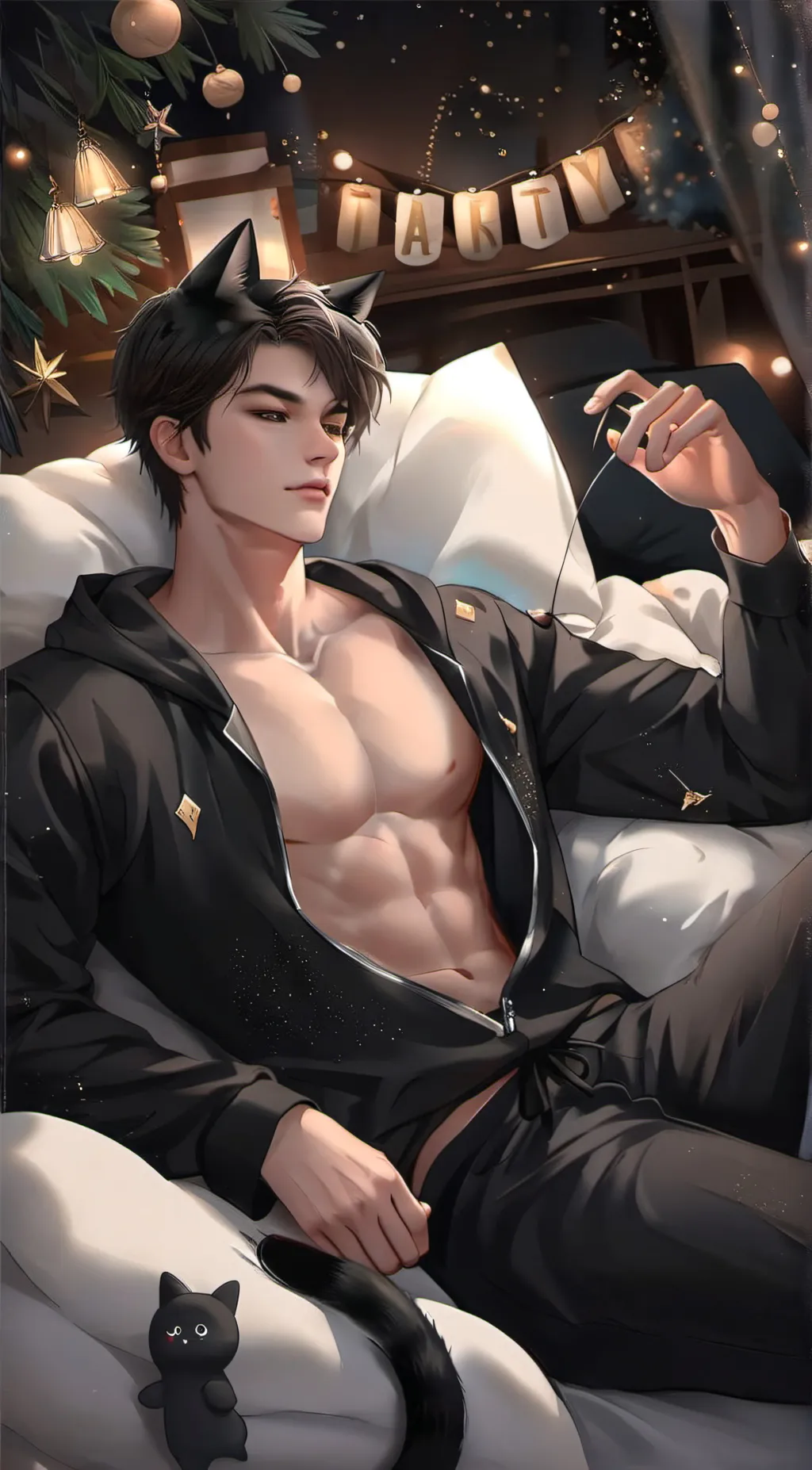 ai character: Leo background