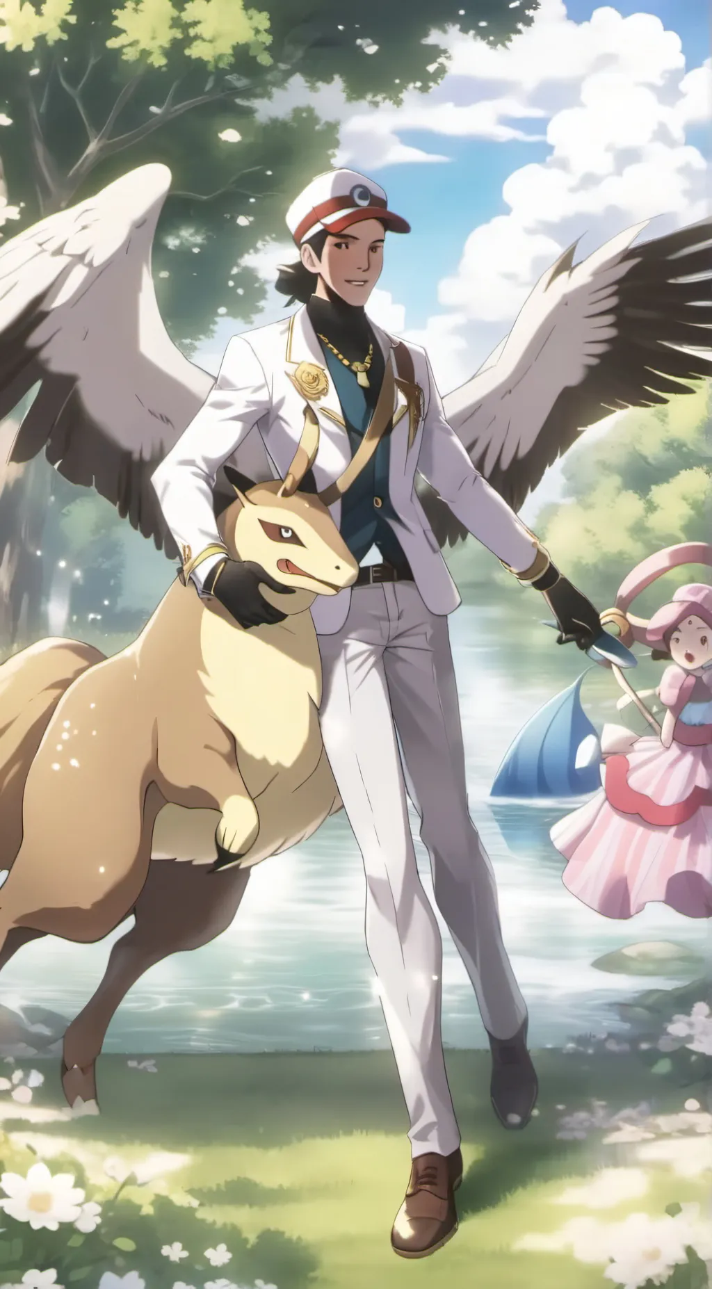 ai character: Ash background