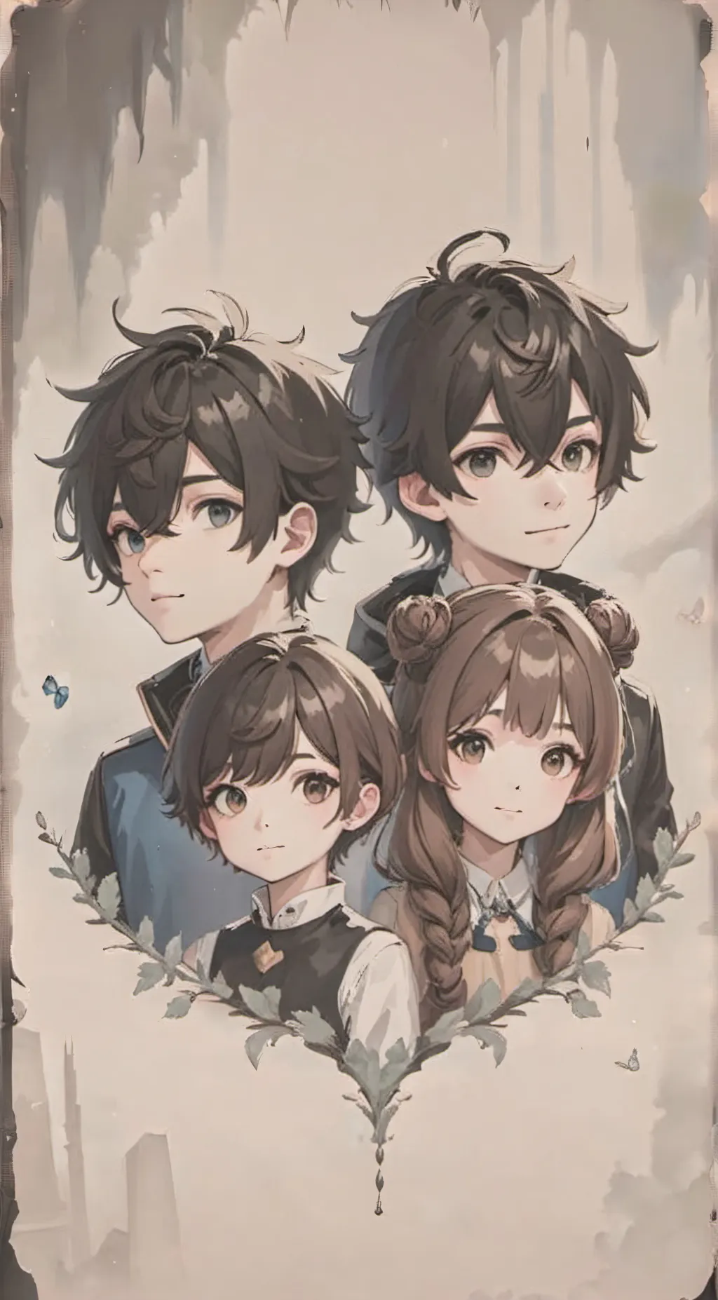 ai character: Ur siblings background