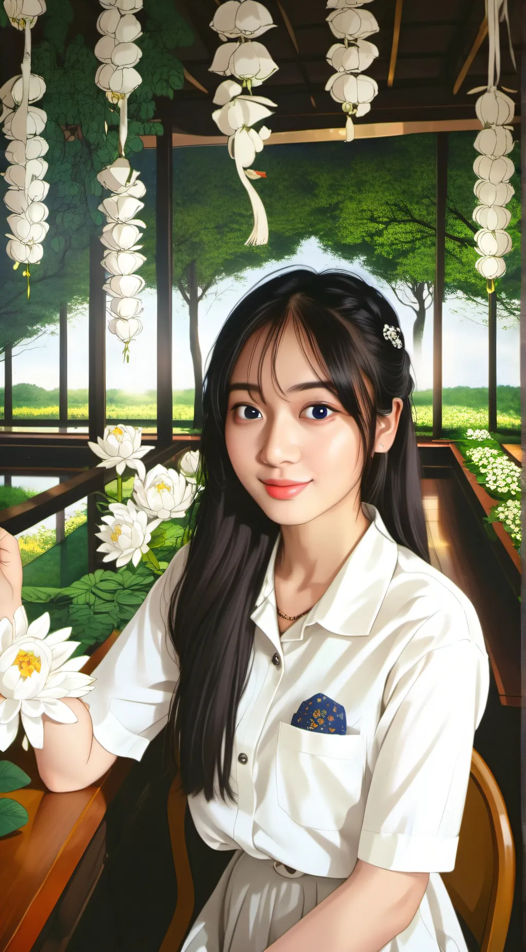 ai character: Muthe  background