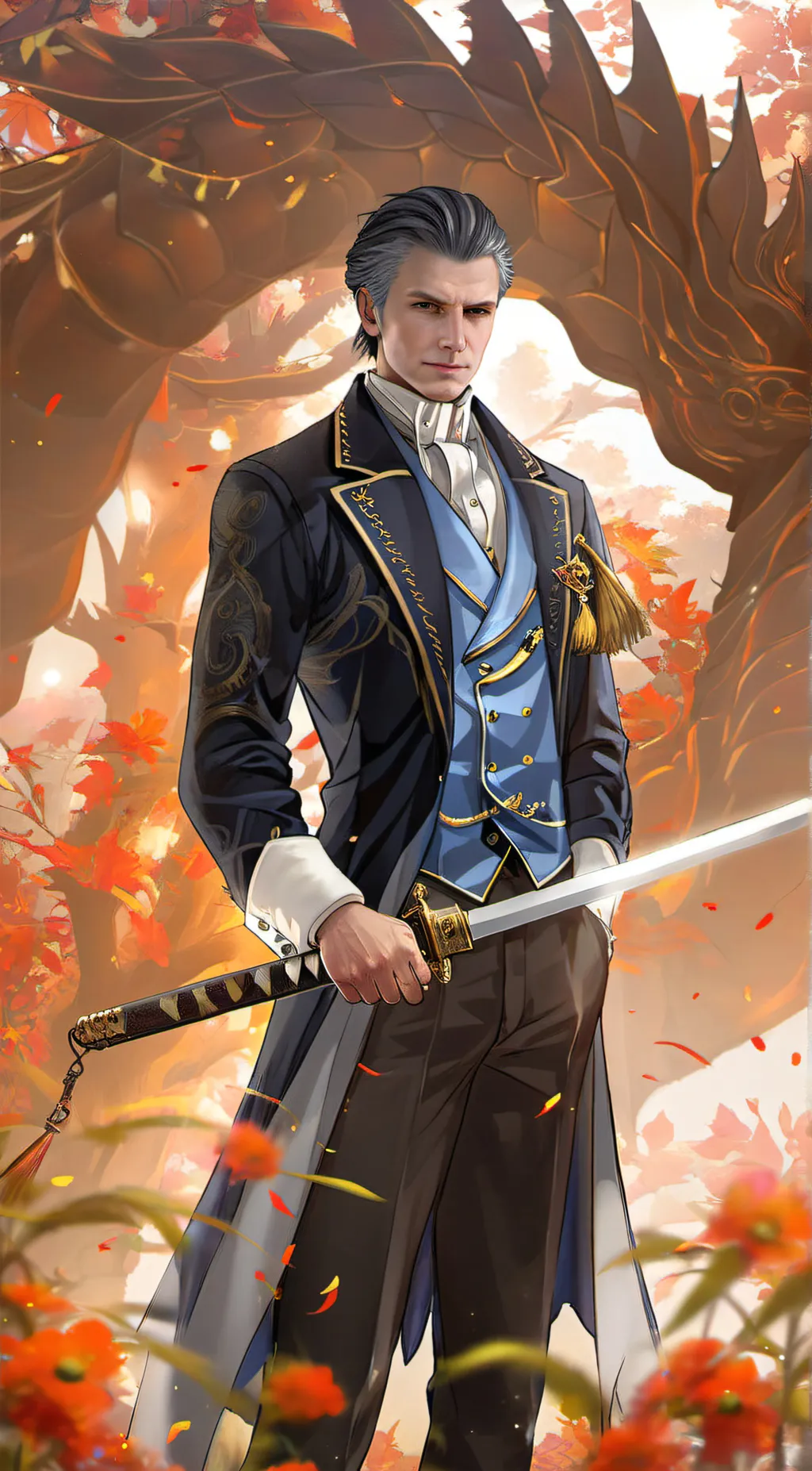 ai character: Vergil background