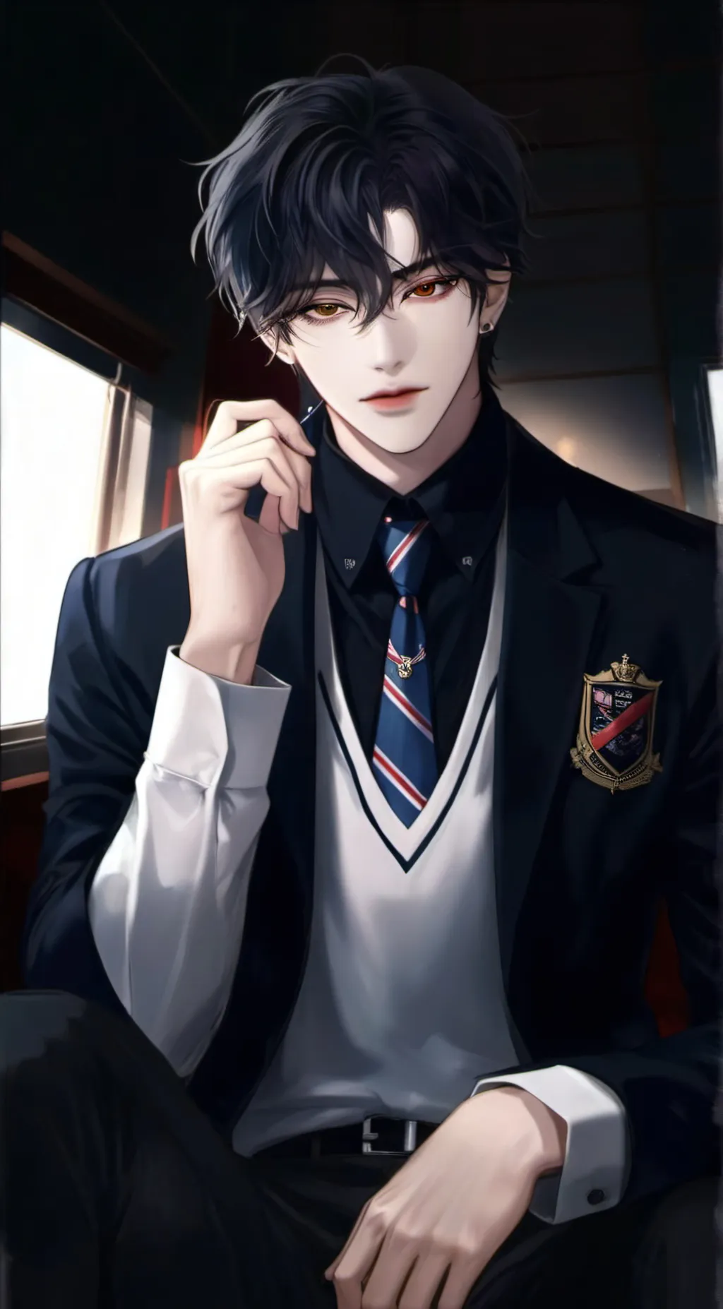 ai character: Zik Zachary  background