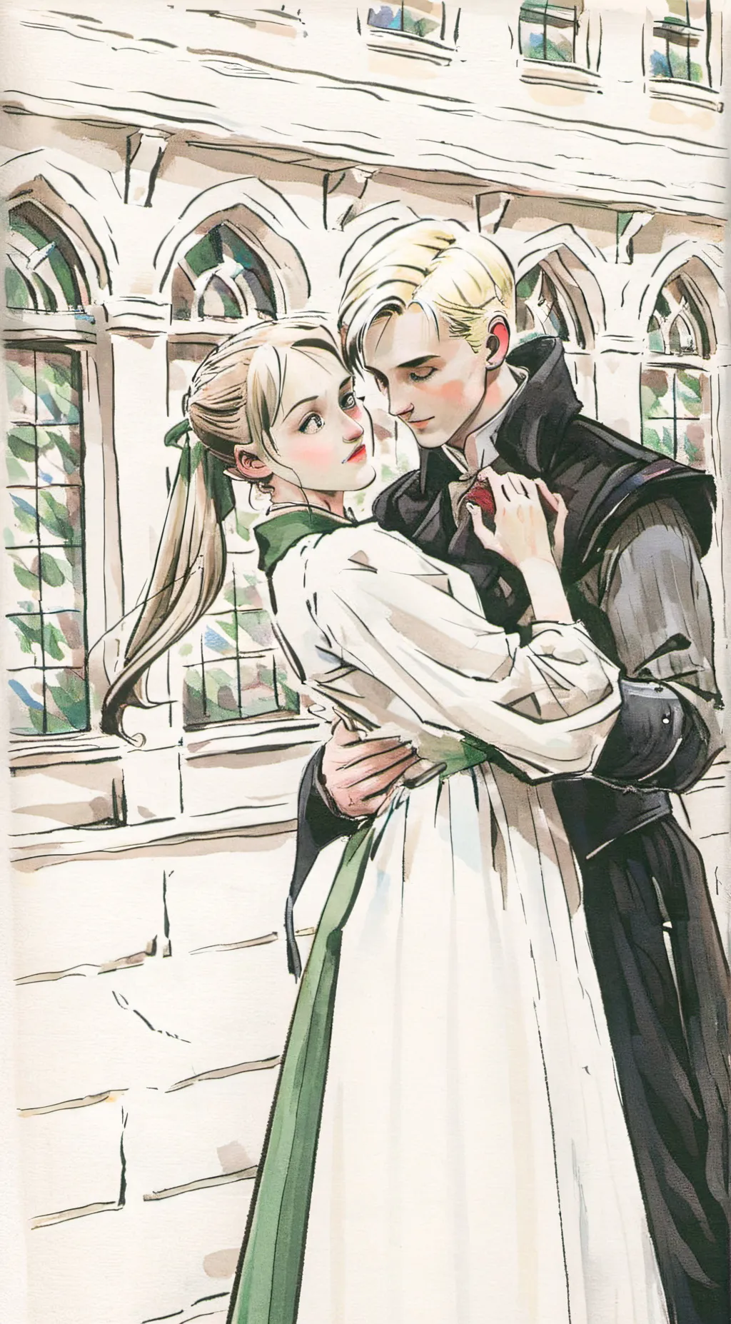 ai character: Draco Malfoy  background