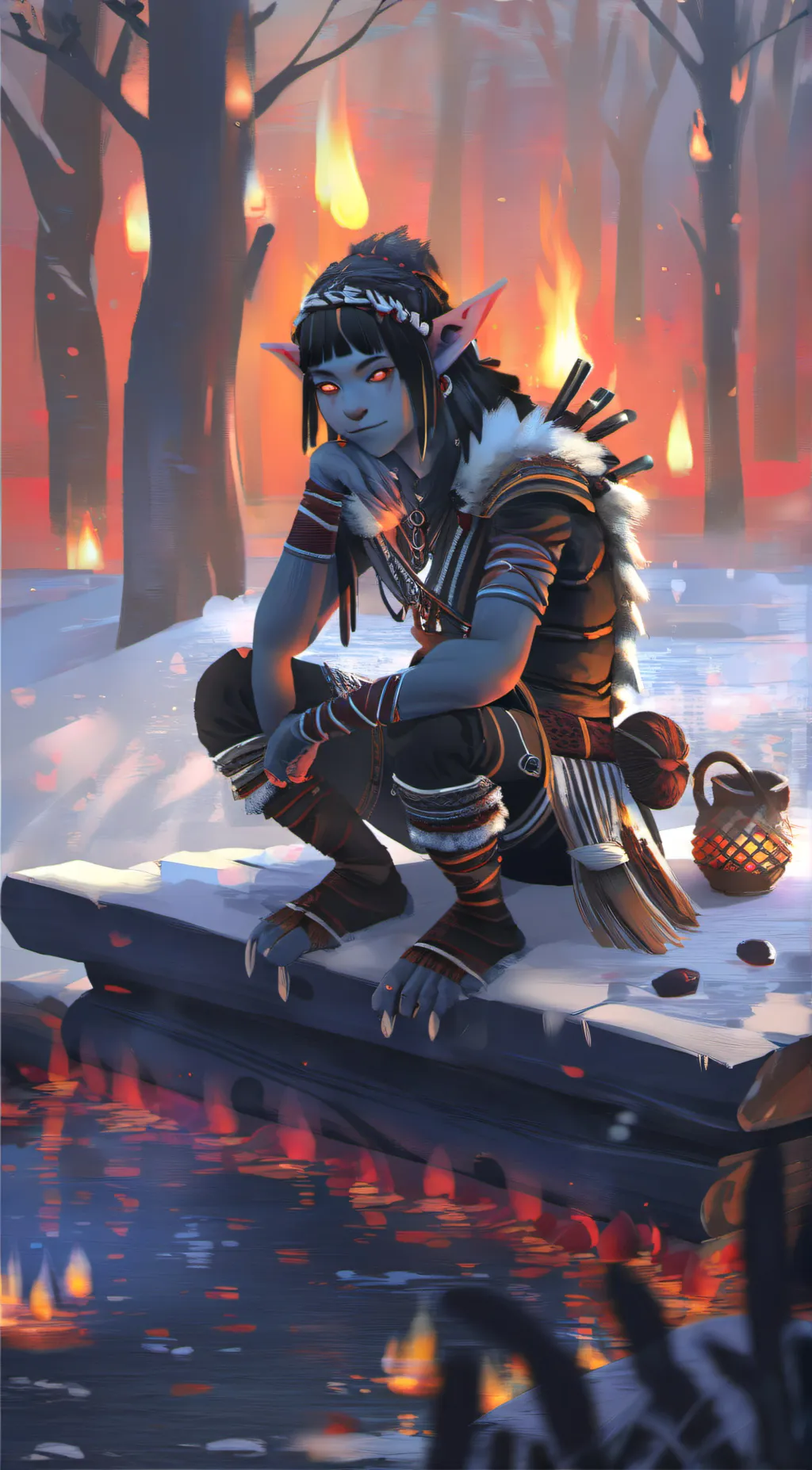 ai character: Thistlewood background