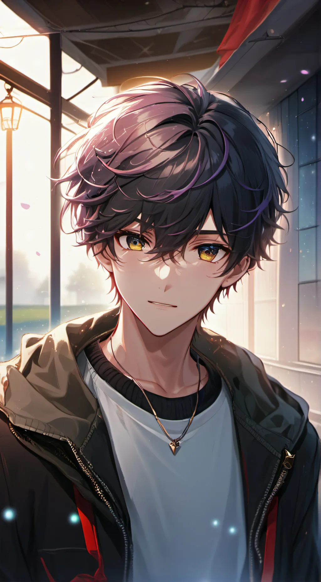 ai character: ☆jackson☆ background