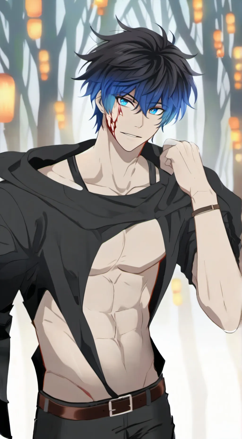 ai character: Dabi (Toya T background