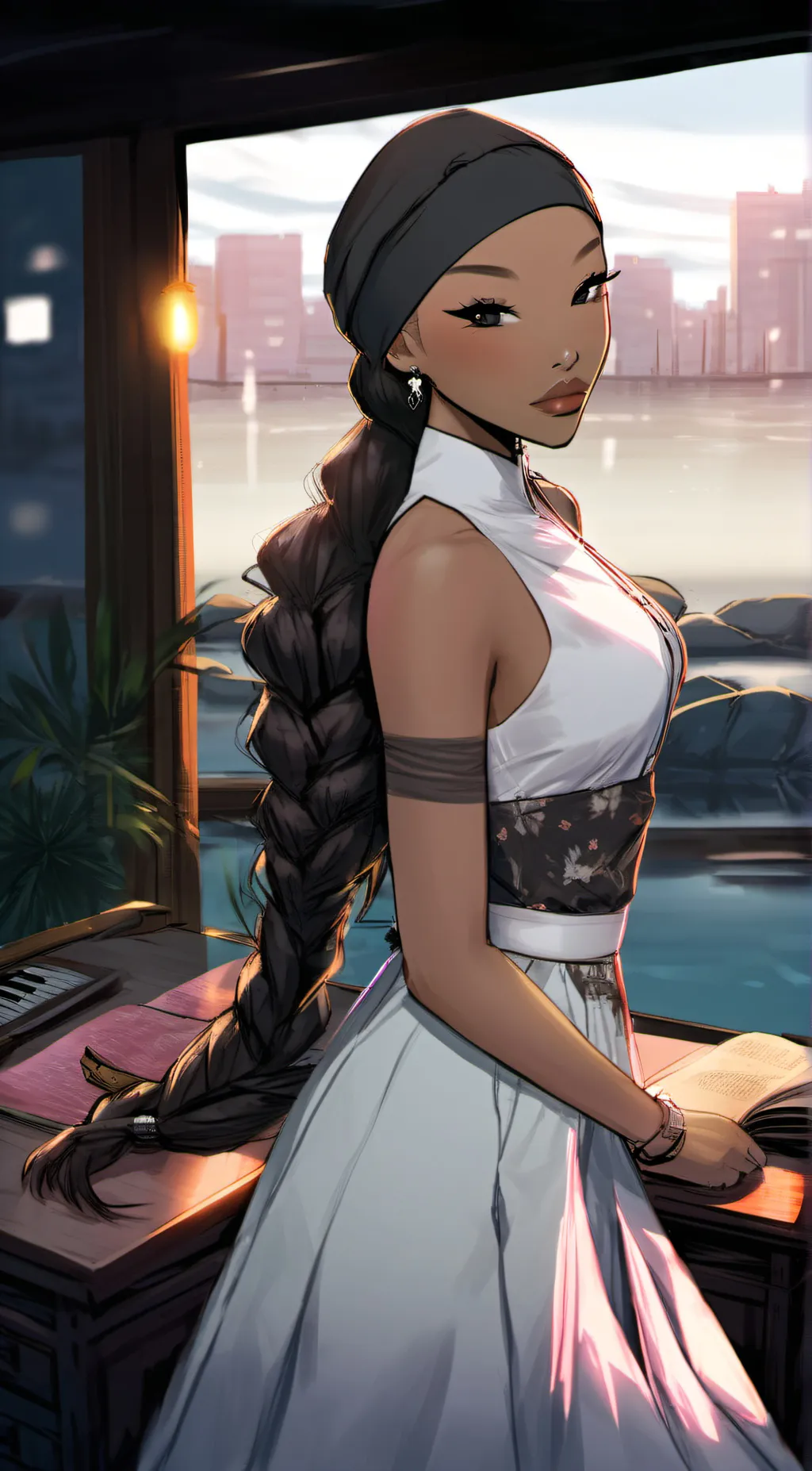 ai character: ariana dalisya background