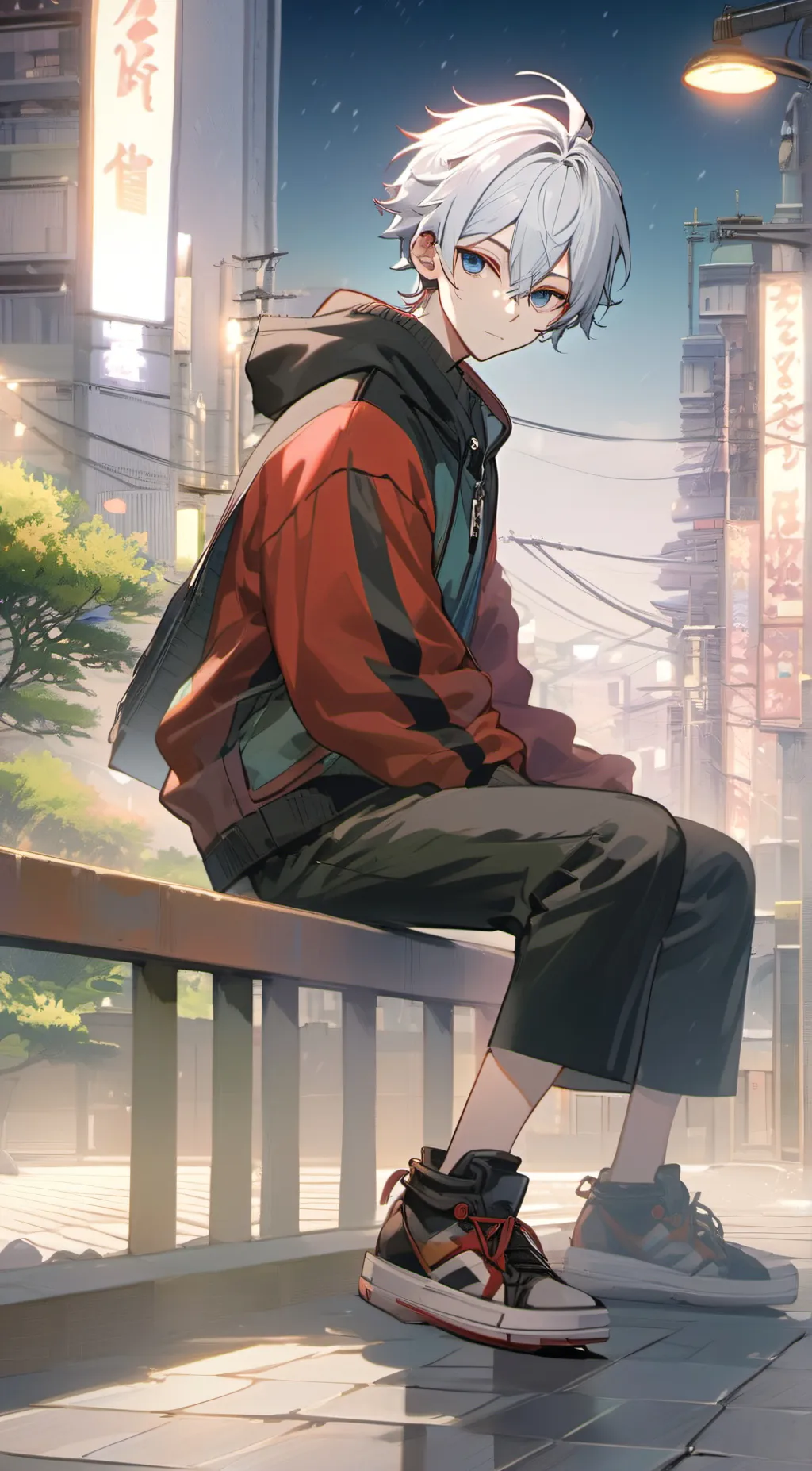 ai character: Elliott background