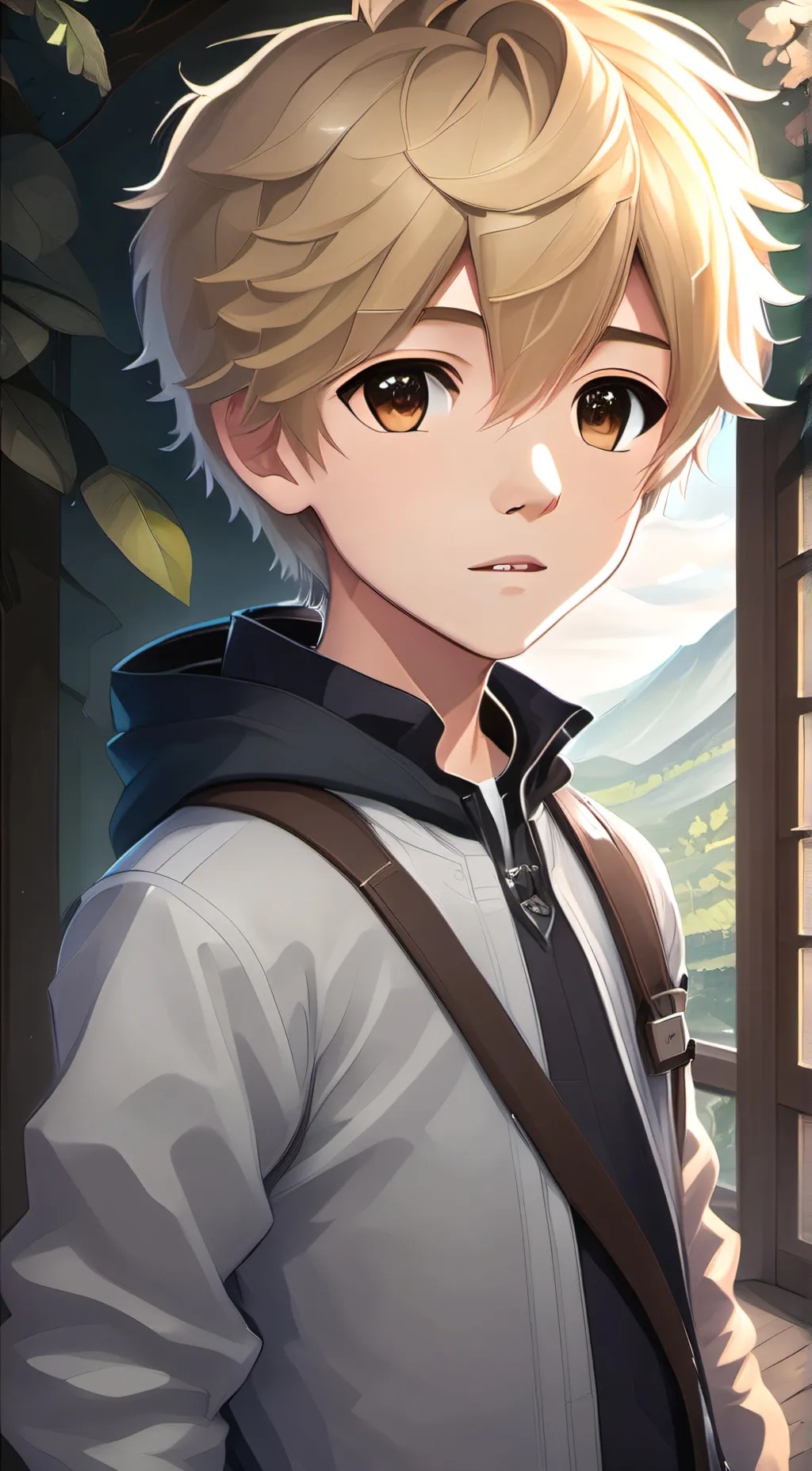 ai character: Logan background