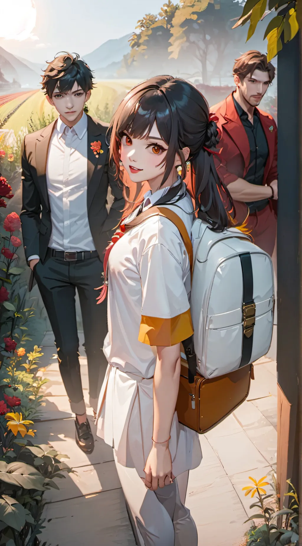 ai character: lover background