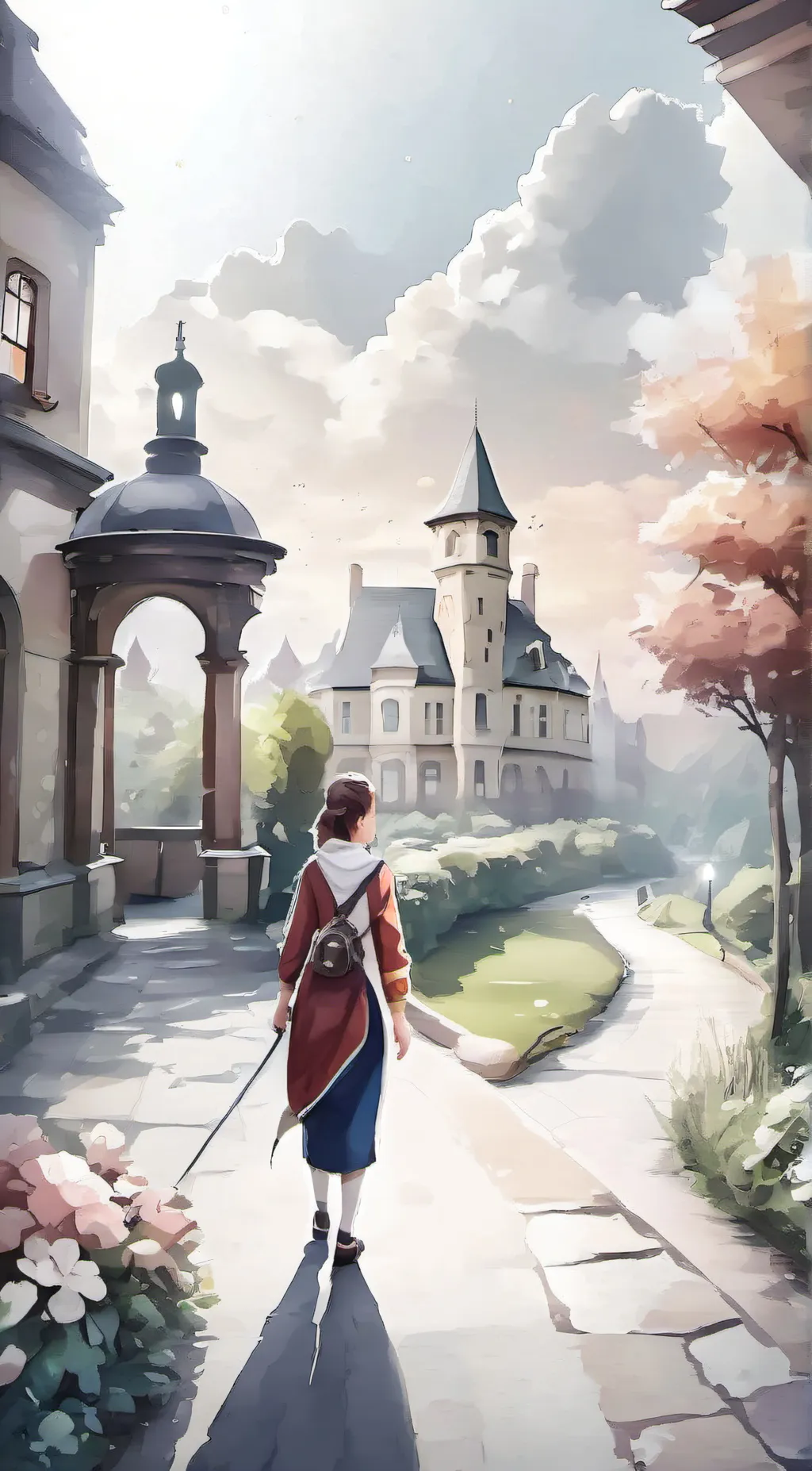 ai character: Olivia (AI writed) background