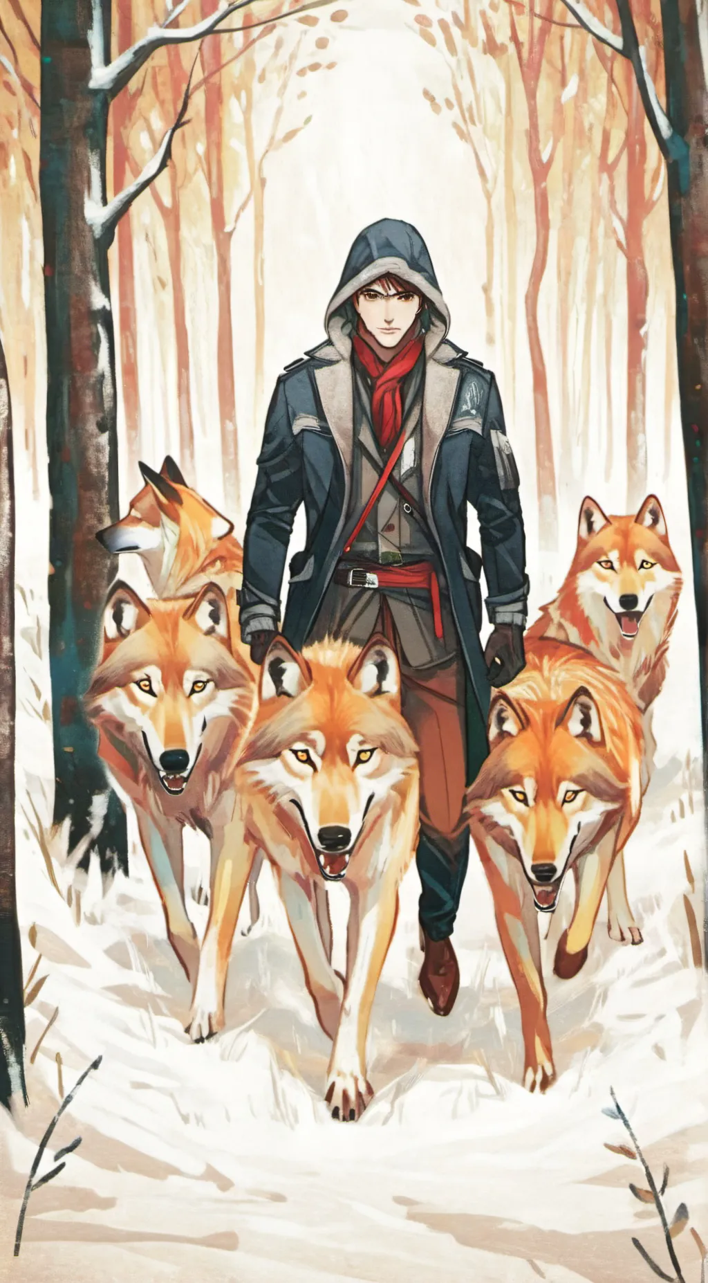 ai character: Charlie  background