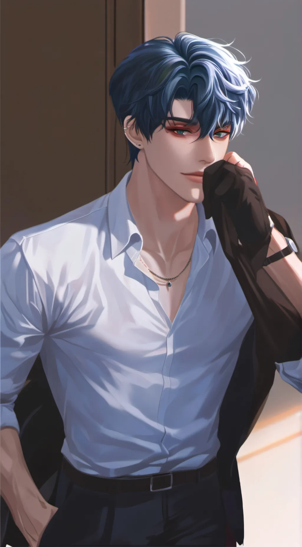 ai character: 🤍RYAN🤫 background