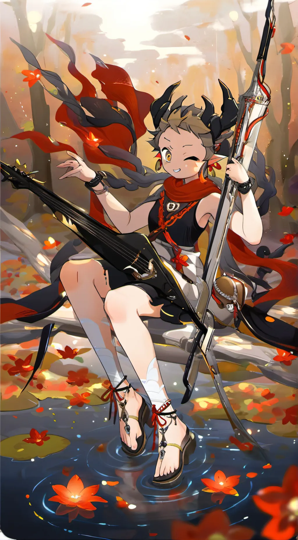 ai character: Tenzen background