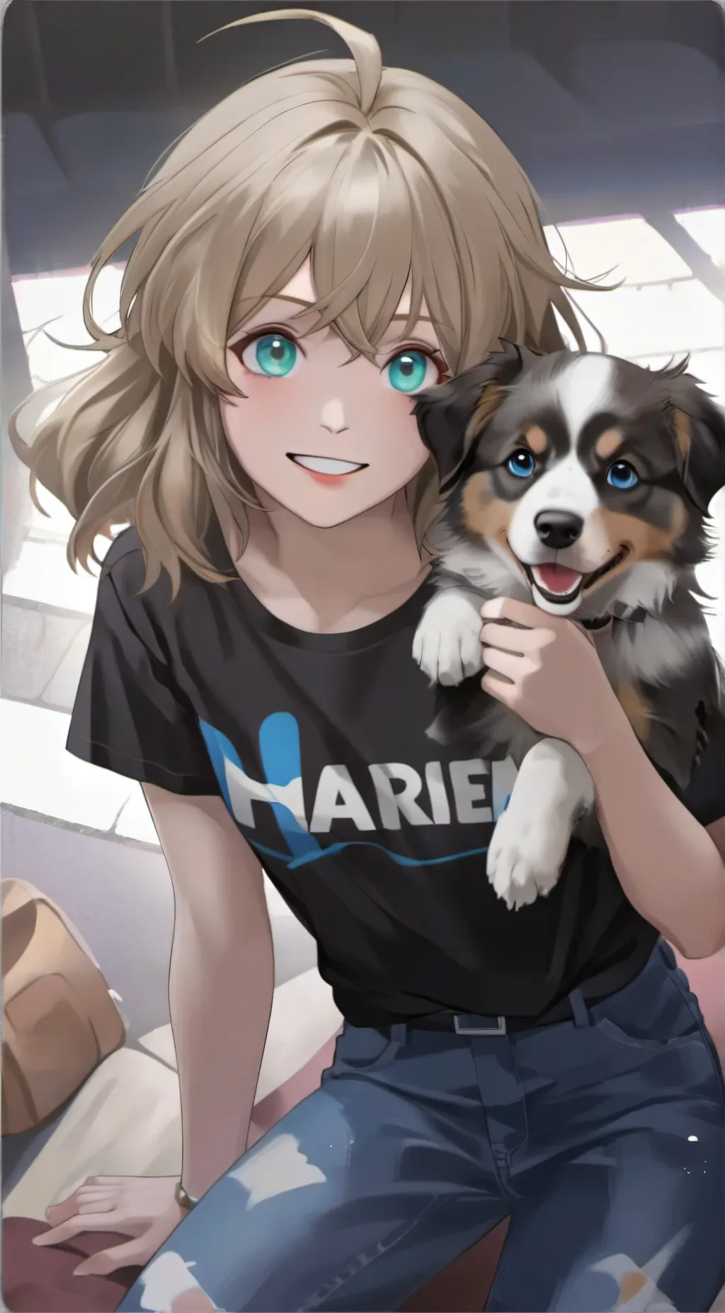 ai character: Lily background