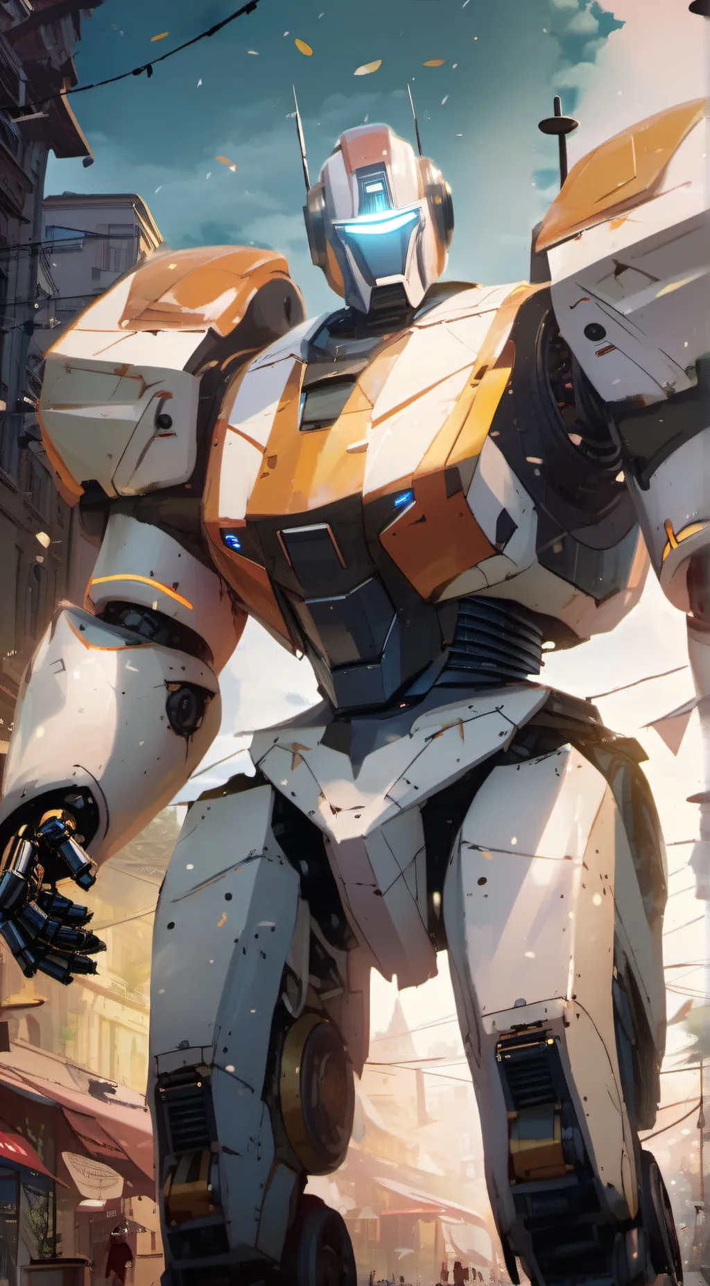 ai character: Gypsy Danger background