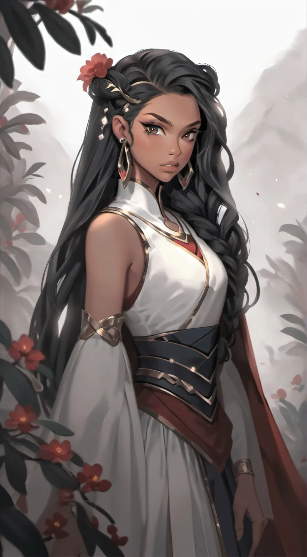 ai character: Melody  background