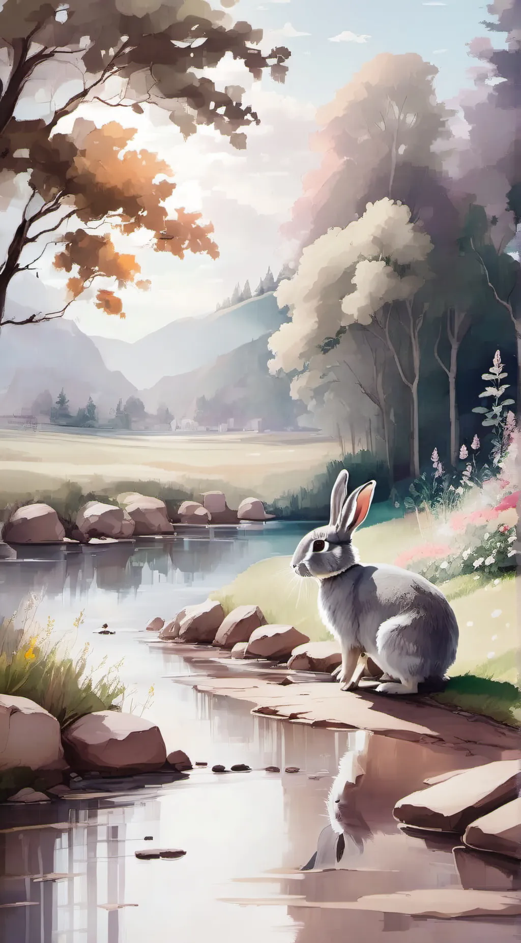 ai character: Marshmallow background