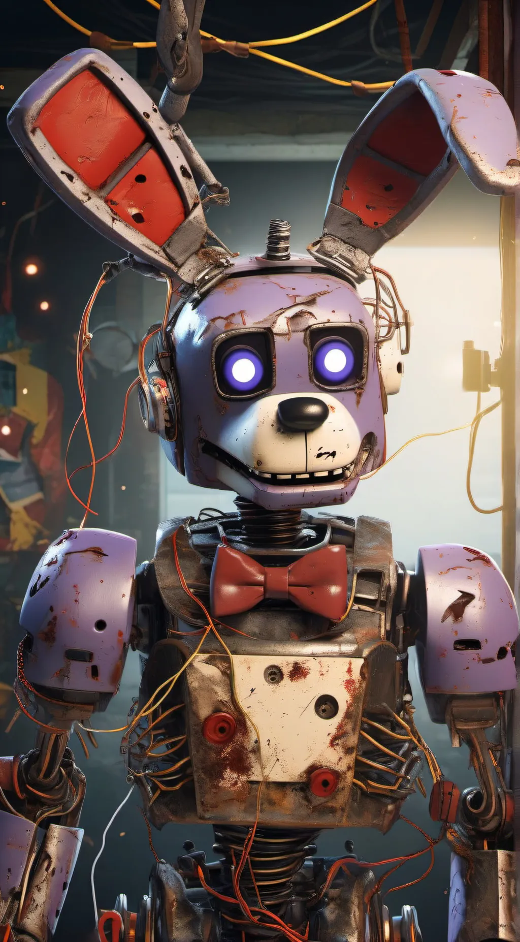 ai character: Undone Bonnie background