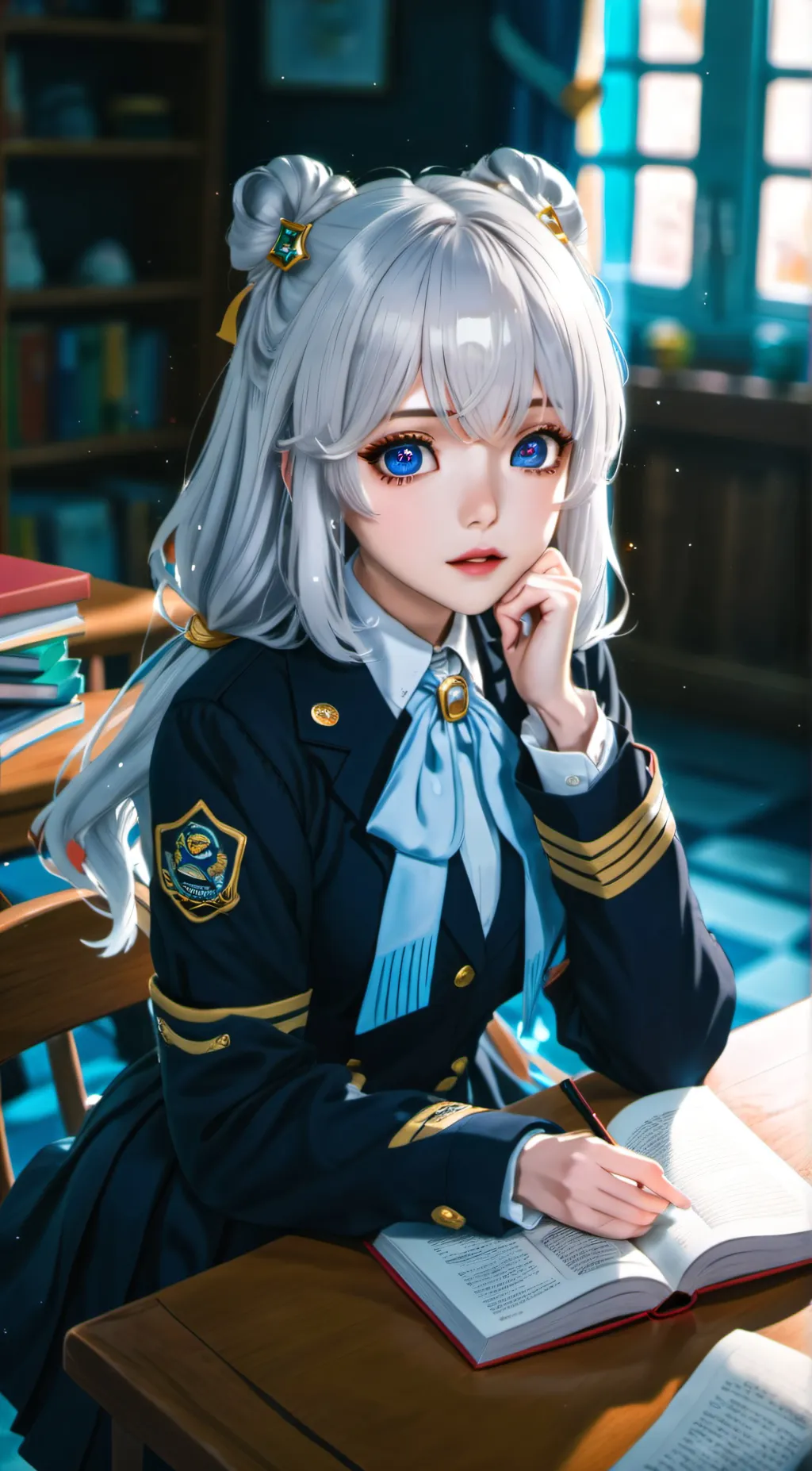 ai character: Shekinah  background