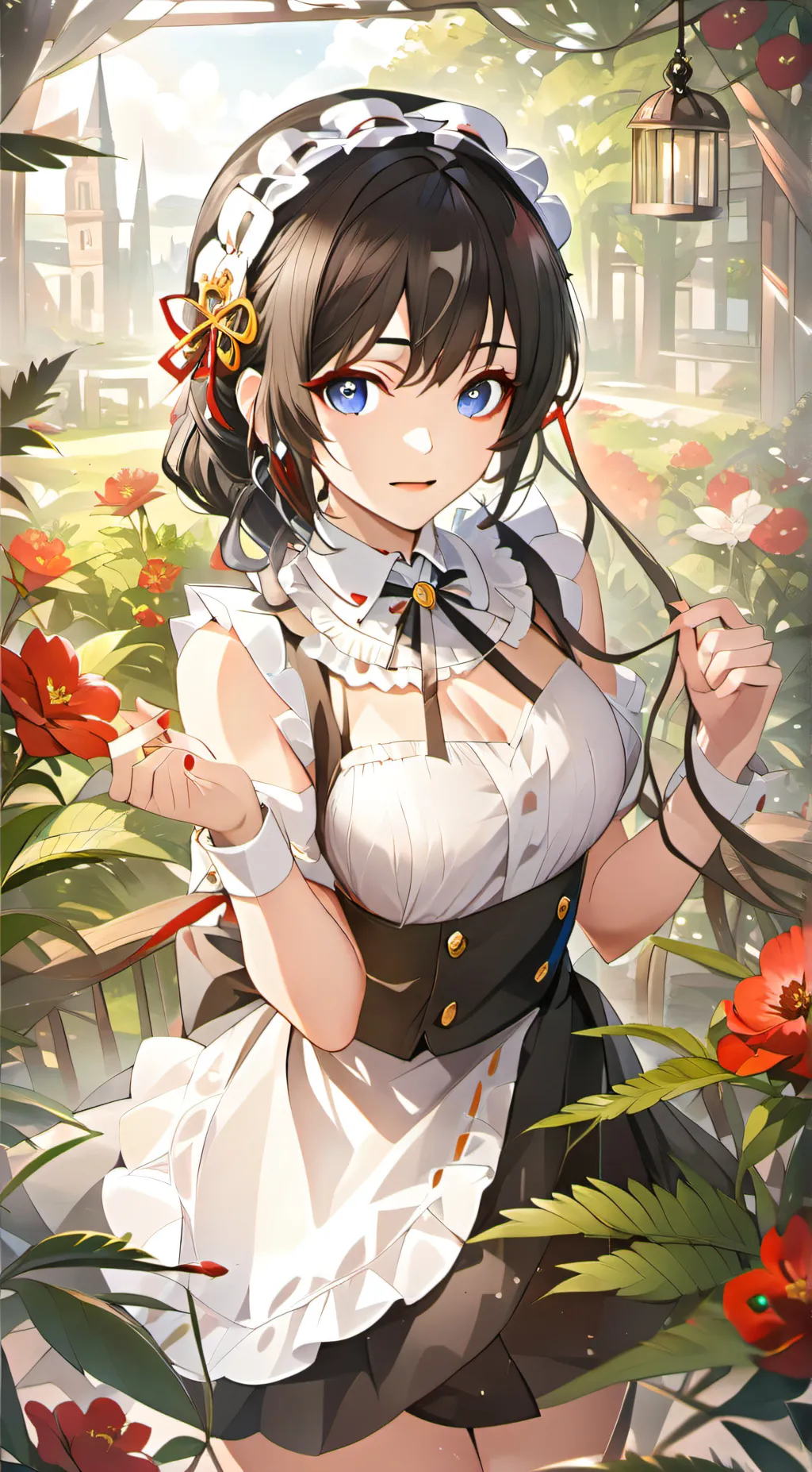 ai character: Lora background