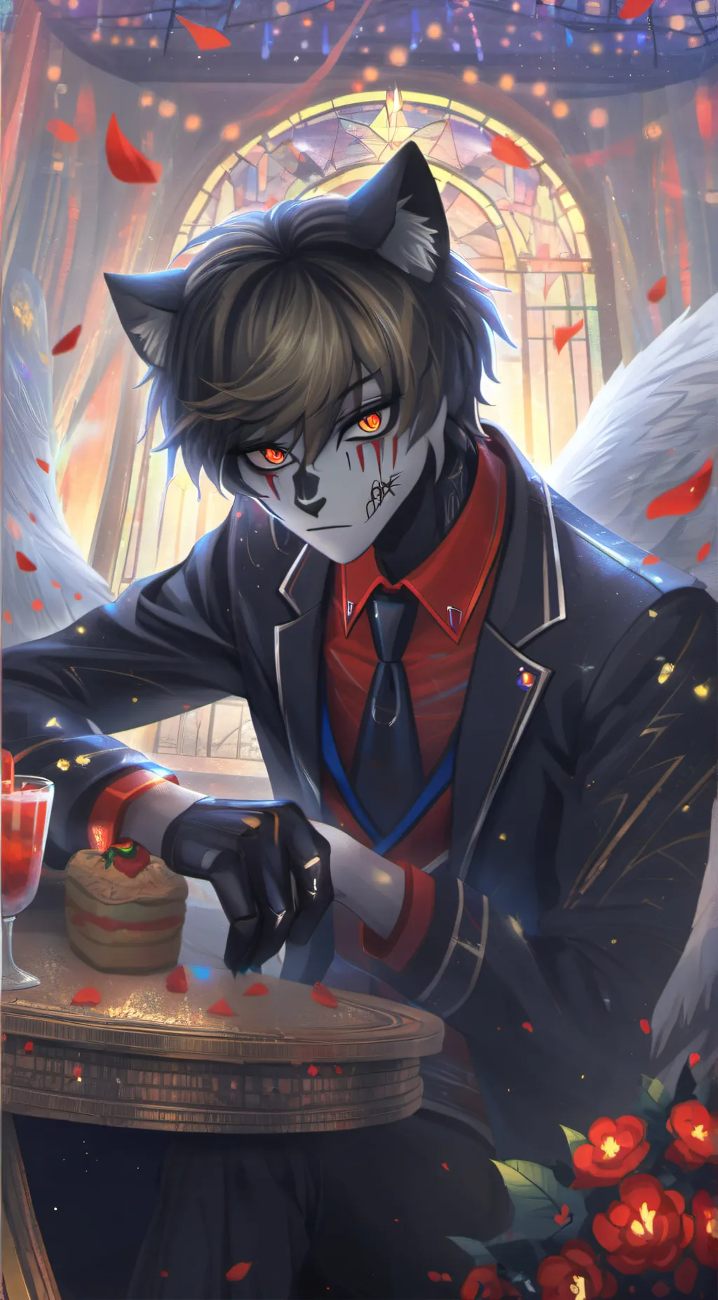 ai character: husk background