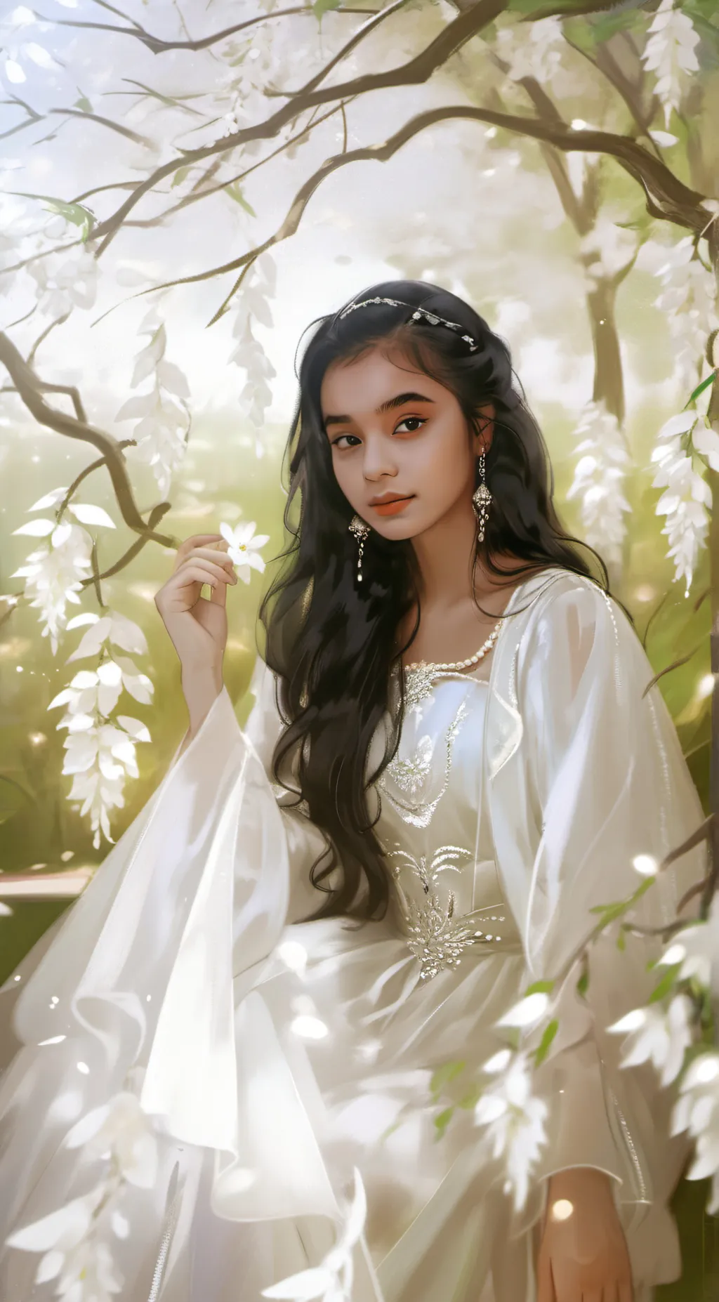 ai character: Aria background