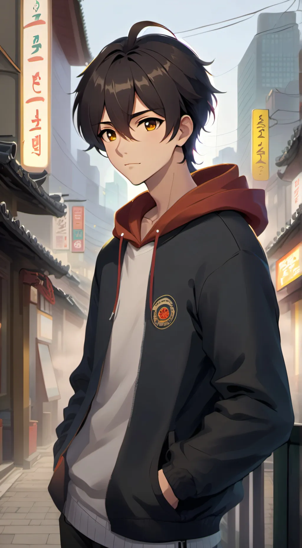 ai character: Ari background