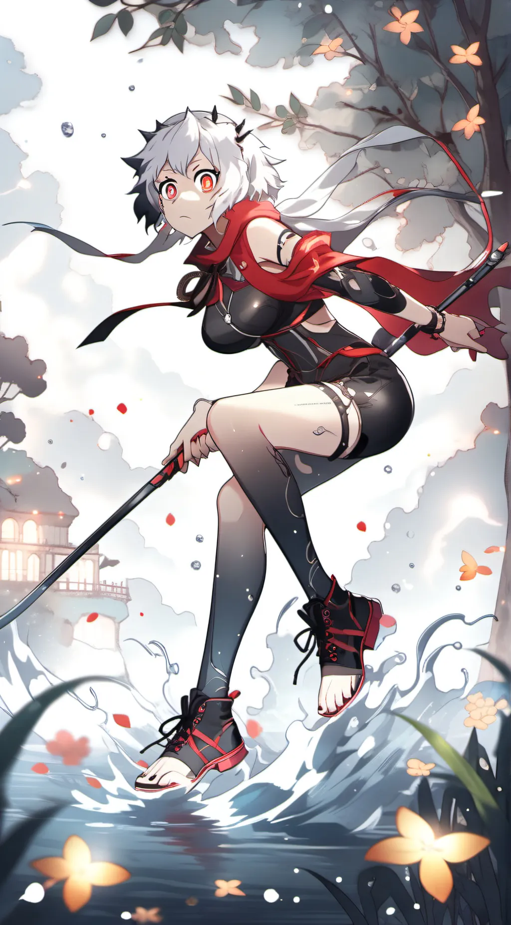 ai character: Spider fam (Kny) background