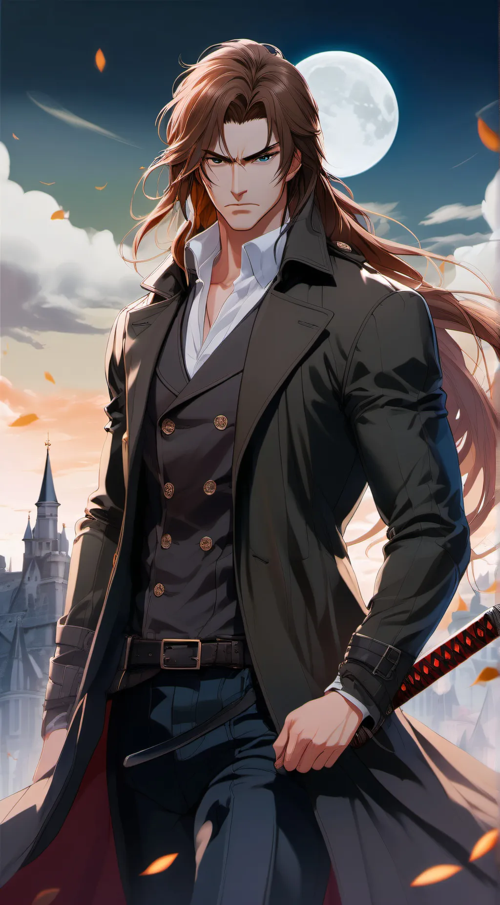 ai character: Shinta background