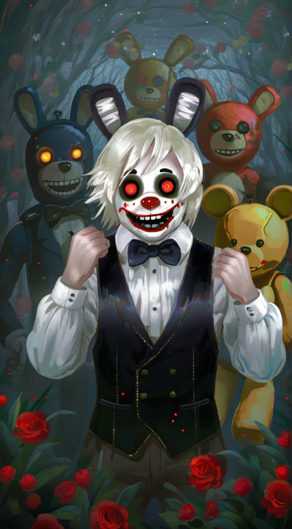 ai character: Charlie ●_● background