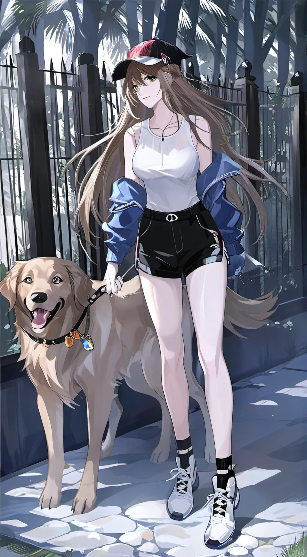 ai character: |~August~| background