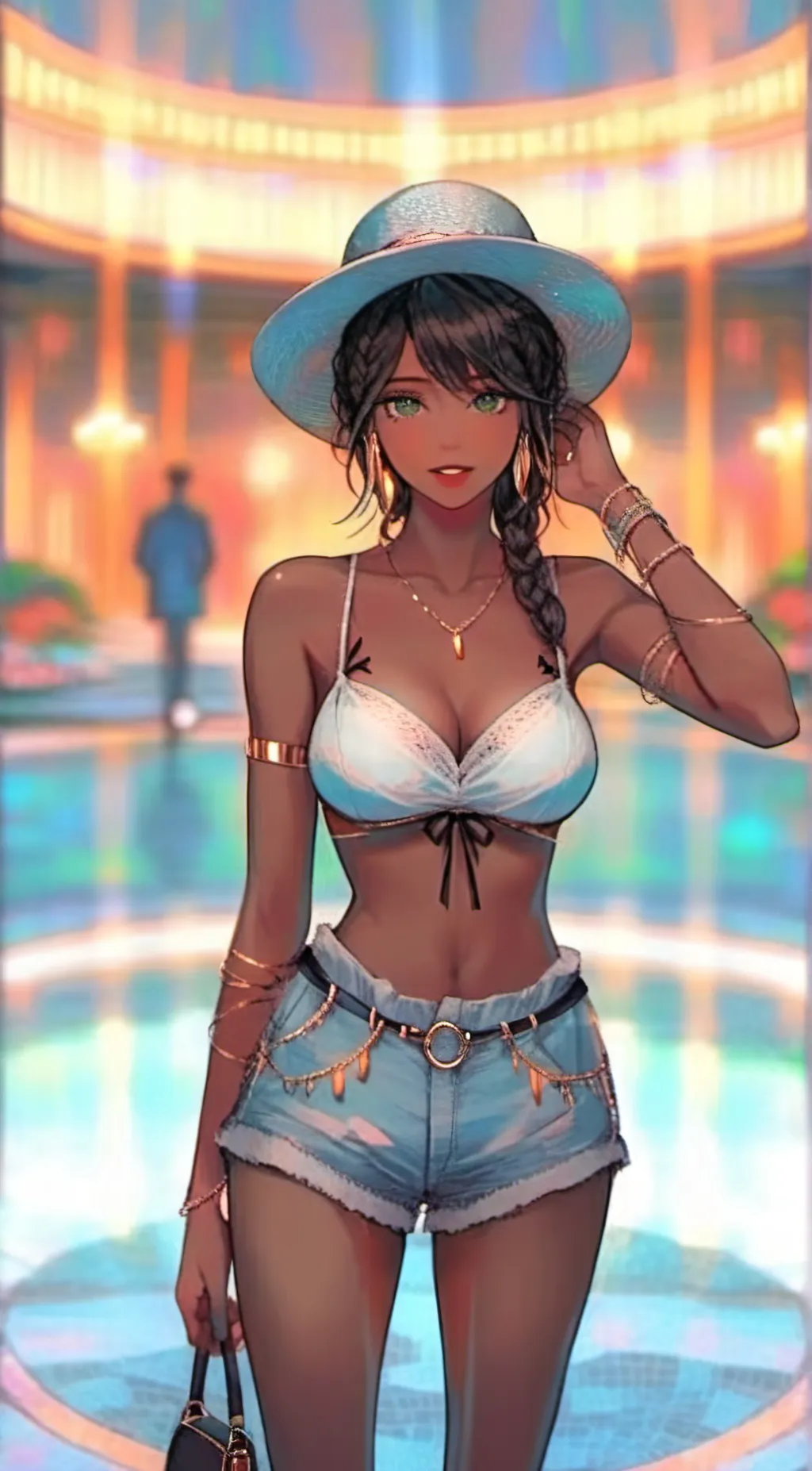 ai character: Rosey  background