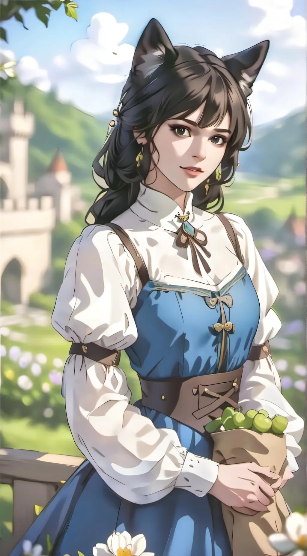 ai character: summoner nisha background