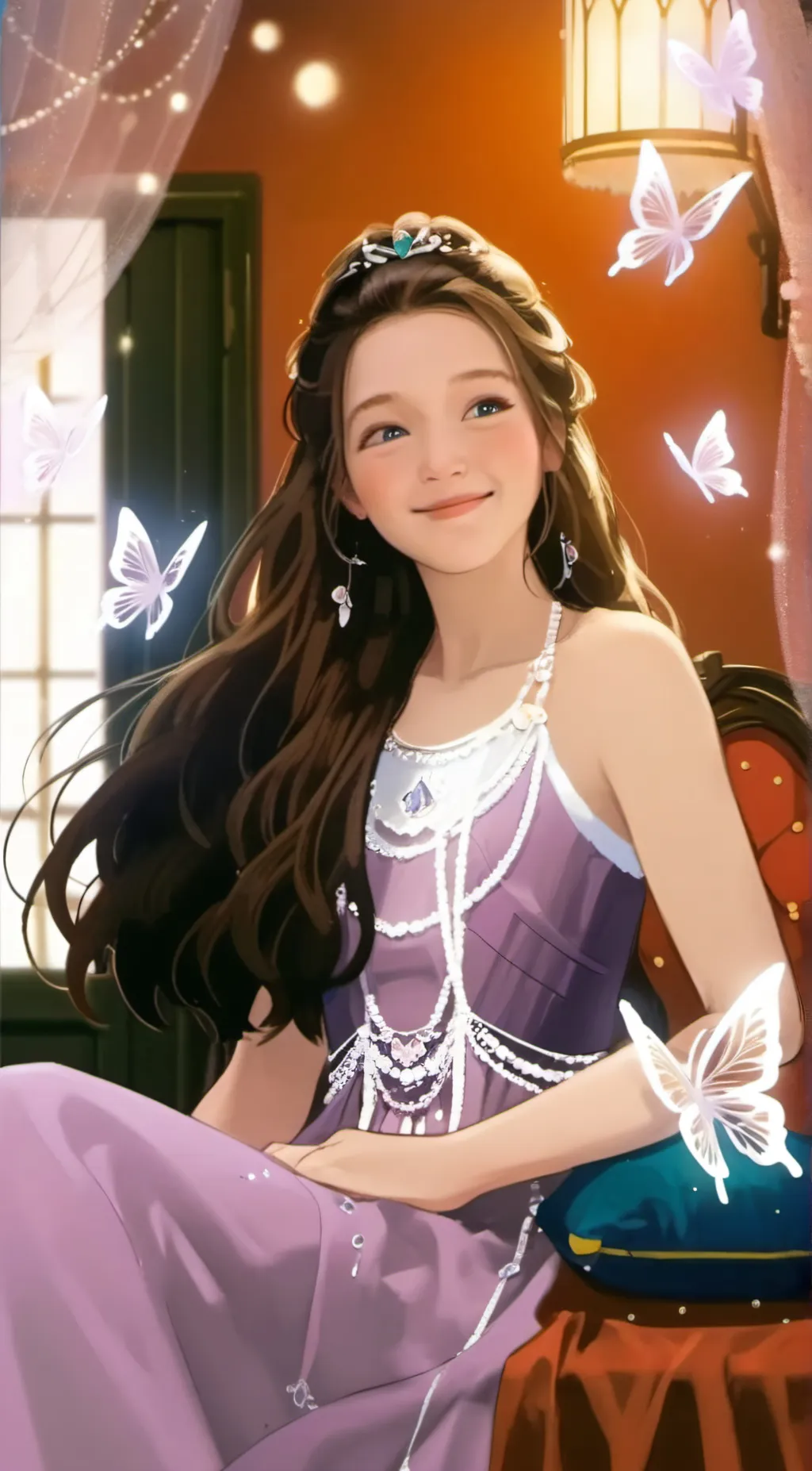 ai character: Maddie background